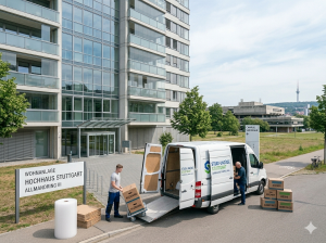 Bürgergeld / Hartz IV-Umzug mit einem Umzugsunternehmen durchführen
