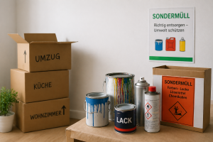Fachgerechte Entsorgungen bei Umzug und Haushaltsauflösung
