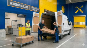 Möbeltransporte von IKEA mit dem Möbeltaxi Stuttgart