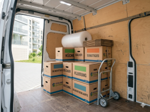 Das Möbeltaxi hilft bei Miniumzügen in Stuttgart