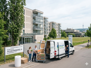 Unterstützung beim Studentenumzug und Seniorenumzug in Stuttgart
