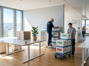 Professionelle Firmenumzüge in Stuttgart
