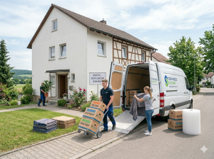 Privatumzüge in Stuttgart mit dem Möbeltaxi