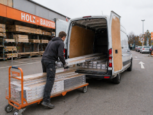 Laminat und Parkett Transport für Ihren Umzug in Stuttgart